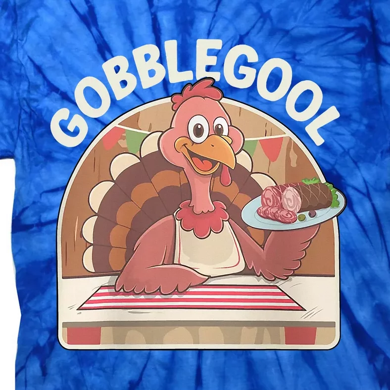 Gobblegool Turkey Thanksgiving Tie-Dye T-Shirt