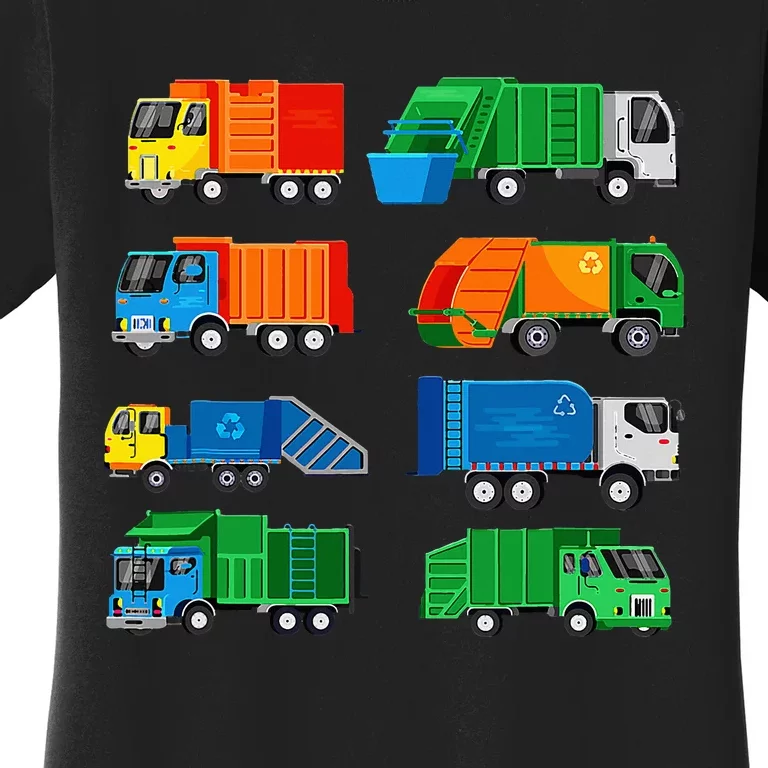 Garbage Truck Trash Waste Separation Costume Women's T-Shirt