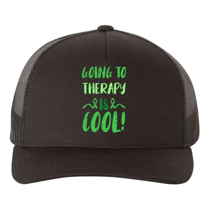 Going To Therapy Mental Health Awareness Warrior Yupoong Adult 5-Panel Trucker Hat