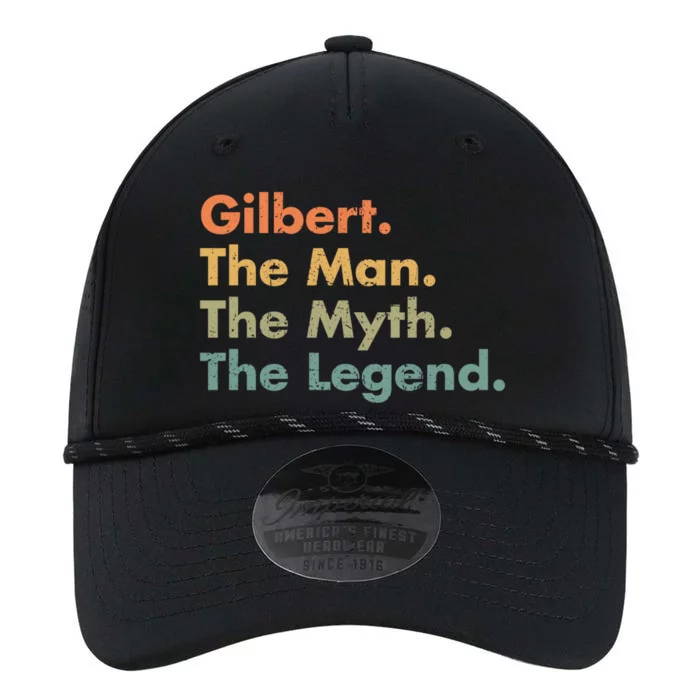 Gilbert The The Myth The Legend Dad Grandpa Gift Performance The Dyno Cap