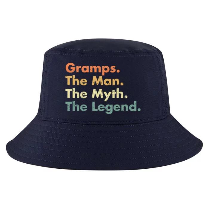 Gramps The The Myth The Legend Father Dad Uncle Cool Gift Cool Comfort Performance Bucket Hat