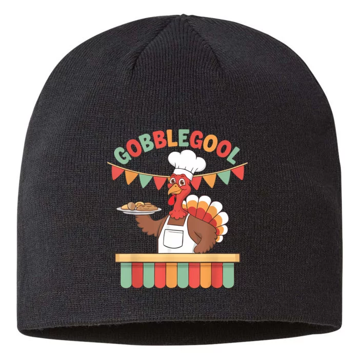 Gobblegool Turkey Thanksgiving 8 1/2in Sustainable Knit Beanie