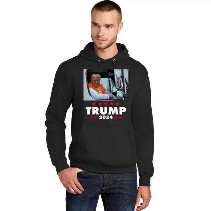 Garbage Truck Trump 2024 Hoodie