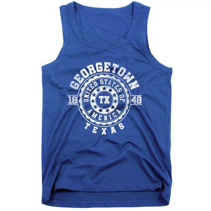 Georgetown Tx Texas Vintage City S Meaningful Gift Tank Top