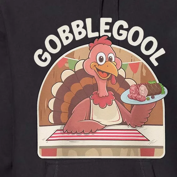 Gobblegool Turkey Thanksgiving Premium Hoodie