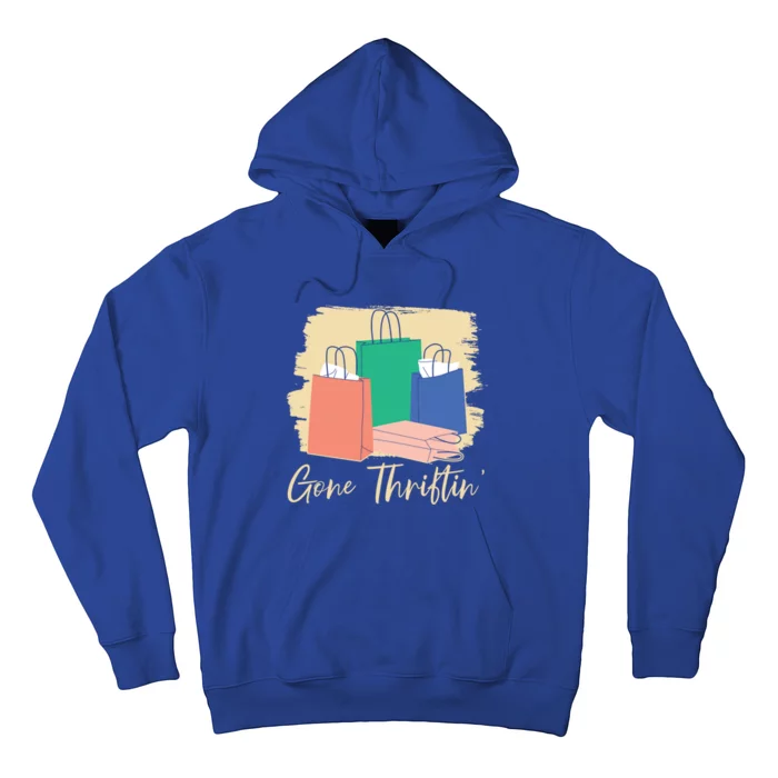 Gone Thriftin' Thrifting Queen Bargain Hunting Cute Gift Hoodie