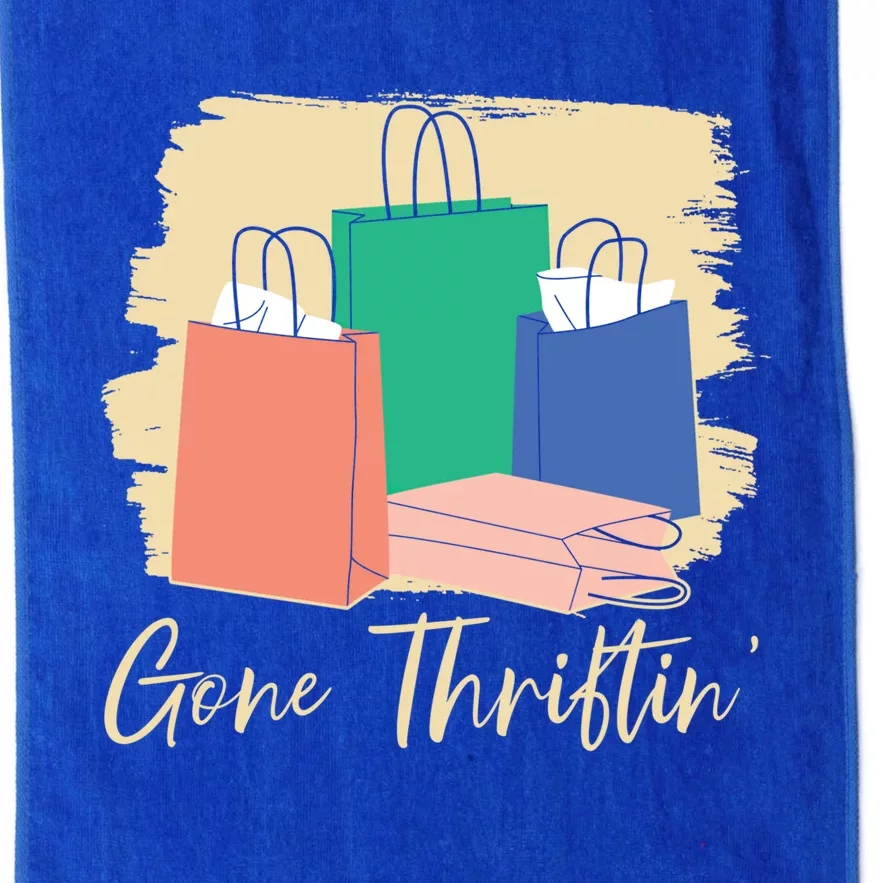 Gone Thriftin' Thrifting Queen Bargain Hunting Cute Gift Platinum Collection Golf Towel