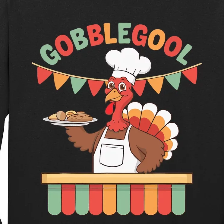 Gobblegool Turkey Thanksgiving Tall Long Sleeve T-Shirt