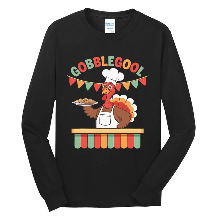 Gobblegool Turkey Thanksgiving Tall Long Sleeve T-Shirt