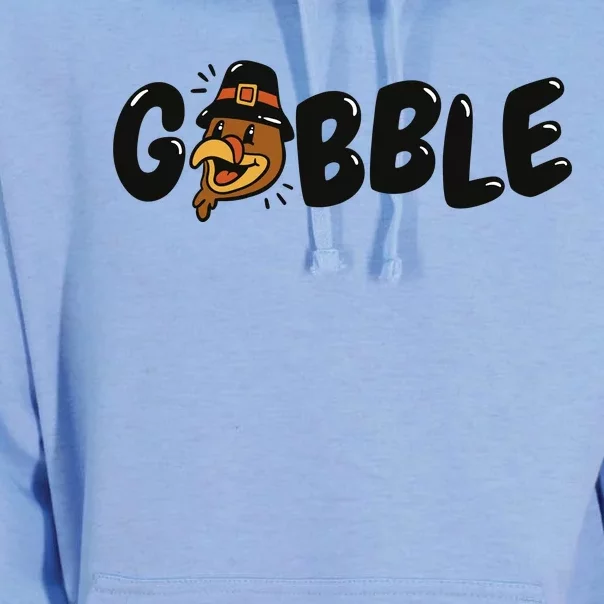 Gobble Turkey Thanksgiving Holiday Cute Unisex Surf Hoodie