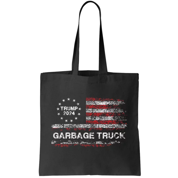 Garbage Truck Trump Supporter Garbage Trump 2024 Tote Bag