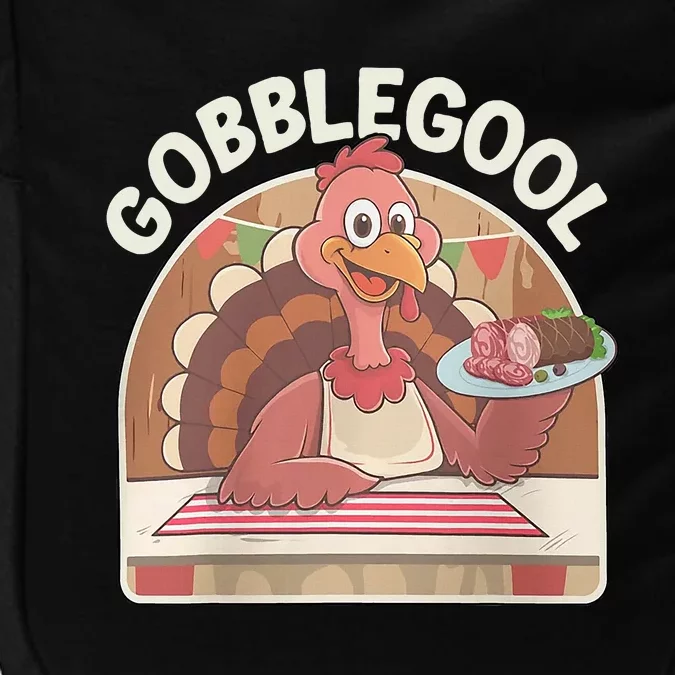 Gobblegool Turkey Thanksgiving Impact Tech Backpack