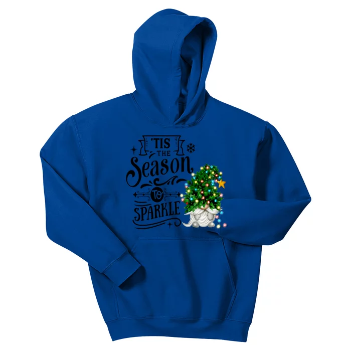 Gnomies Tis The Season To Xmas Christmas Gnome Cute Gift Kids Hoodie