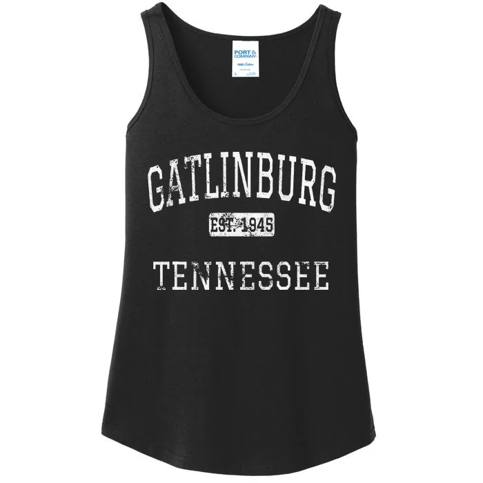 Gatlinburg Tennessee Tn Vintage Ladies Essential Tank