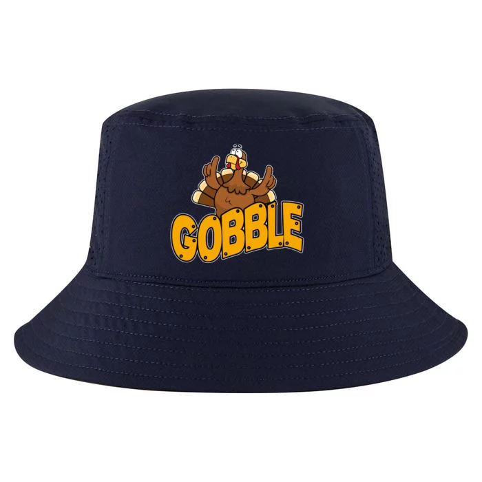 Gobble Turkey Thanksgiving Holiday Cool Comfort Performance Bucket Hat