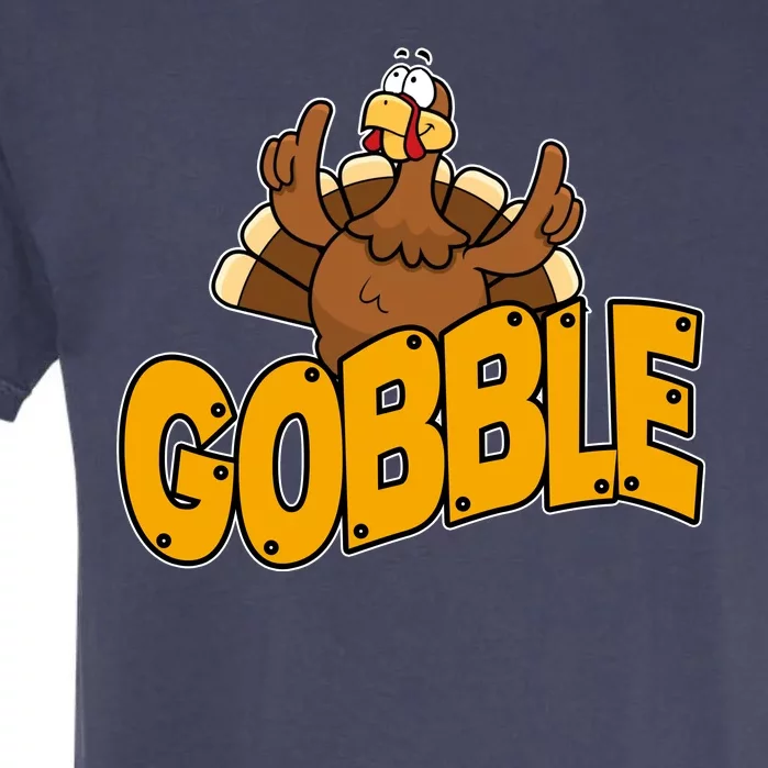 Gobble Turkey Thanksgiving Holiday Garment-Dyed Heavyweight T-Shirt