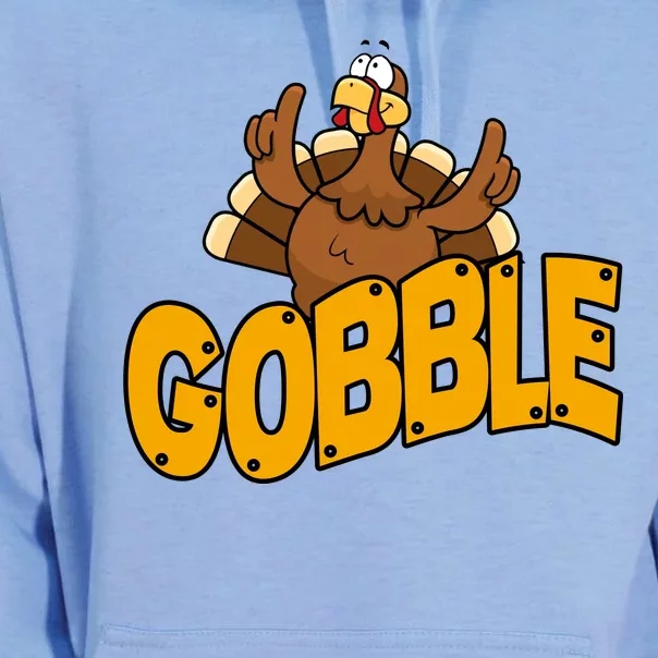 Gobble Turkey Thanksgiving Holiday Unisex Surf Hoodie