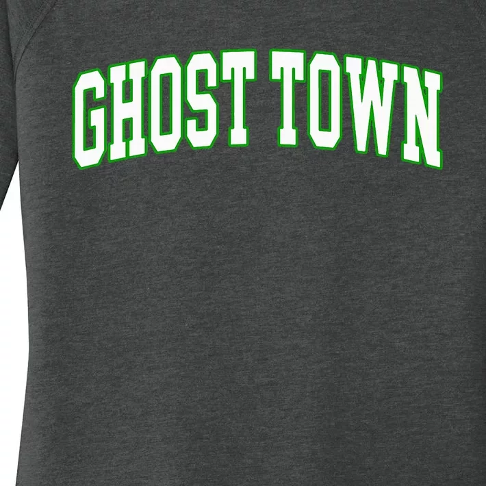 Ghost Town University Women's Perfect Tri Tunic Long Sleeve Shirt