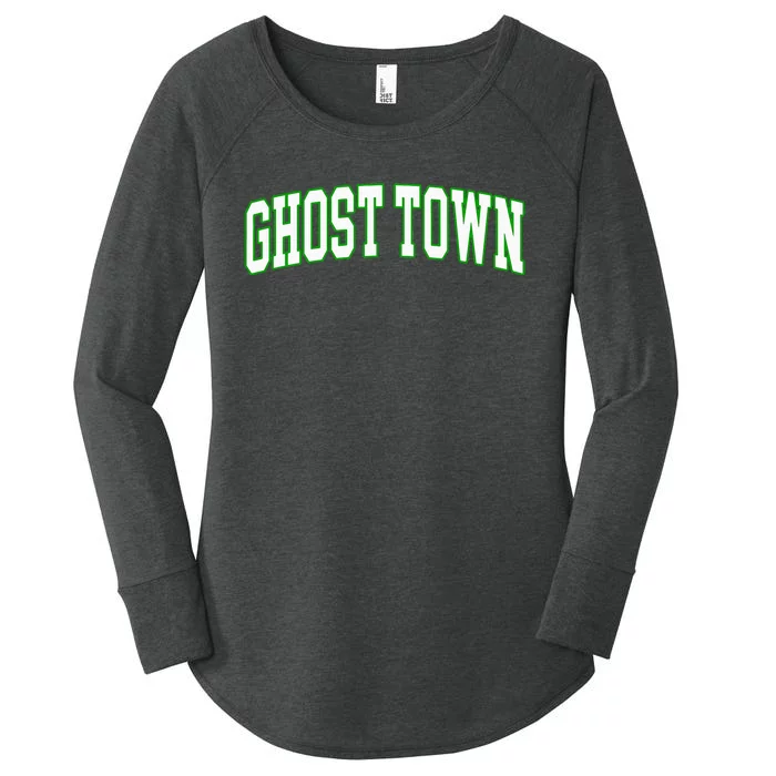 Ghost Town University Women's Perfect Tri Tunic Long Sleeve Shirt