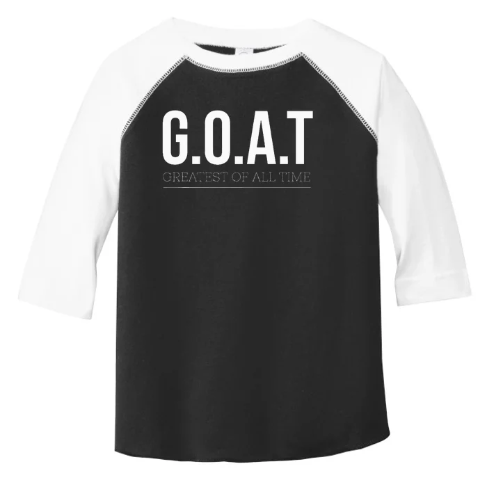 G.O.A.T The Ultimate Champion Toddler Fine Jersey T-Shirt