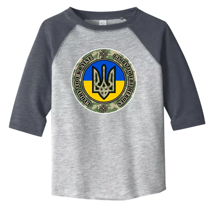 Glory To Ukraine Heroes Toddler Fine Jersey T-Shirt