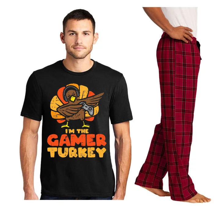 Gamer Turkey Video Games Gaming Thanksgiving Pajama Set