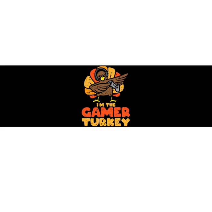 Gamer Turkey VIdeo Games Gaming  Thanksgiving Bumper Sticker