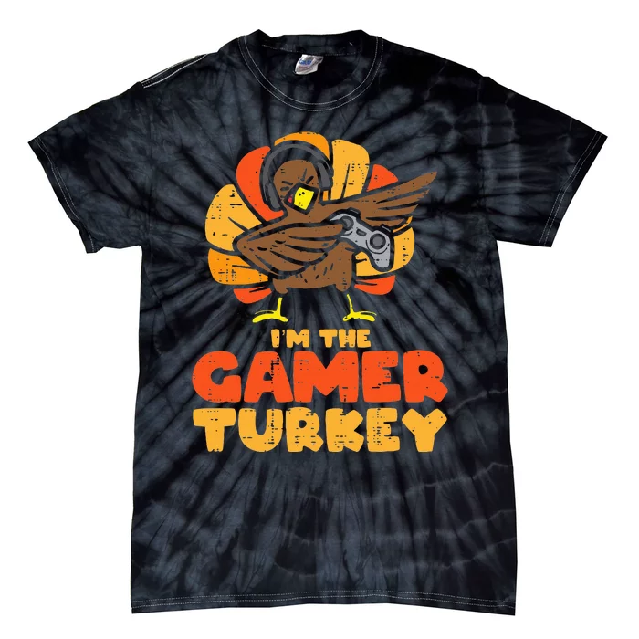 Gamer Turkey VIdeo Games Gaming  Thanksgiving Tie-Dye T-Shirt