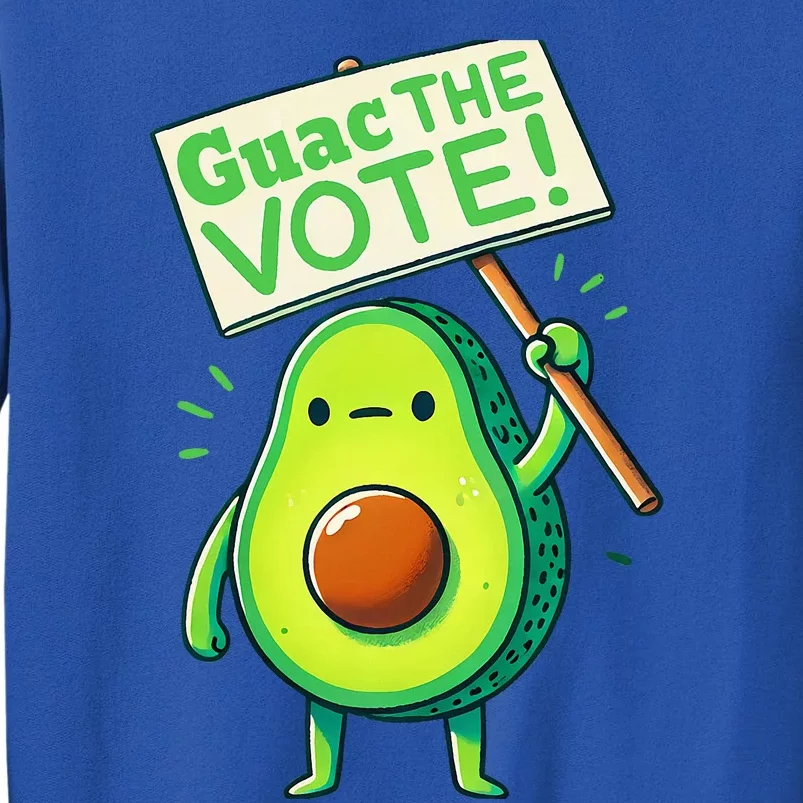 Guac The Vote Funny Avocado Voting Election Sweatshirt