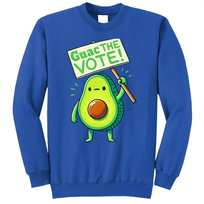 Guac The Vote Funny Avocado Voting Election Sweatshirt