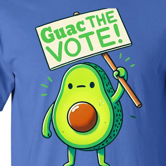 Guac The Vote Funny Avocado Voting Election Tall T-Shirt