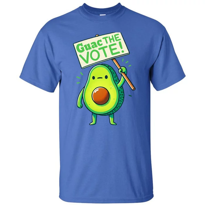 Guac The Vote Funny Avocado Voting Election Tall T-Shirt