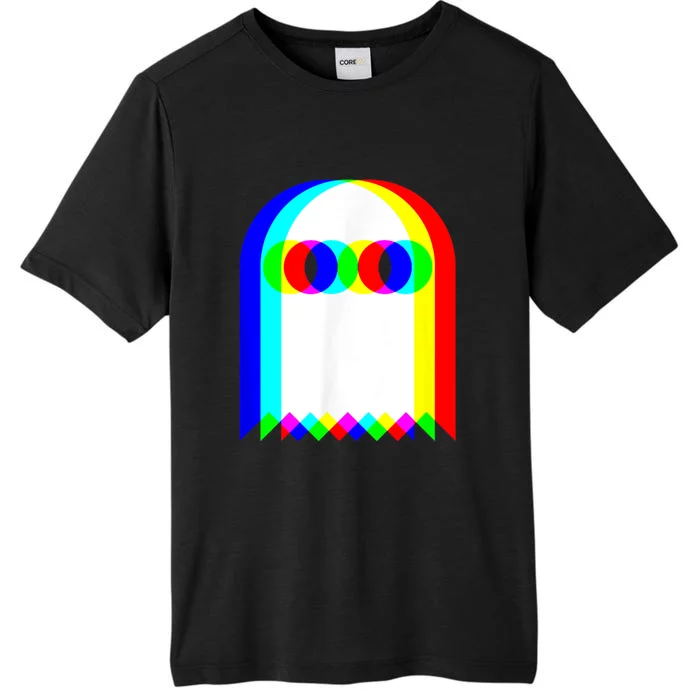 Ghost Trippy Vaporwave Halloween Techno Rave Edm Music Party ChromaSoft Performance T-Shirt