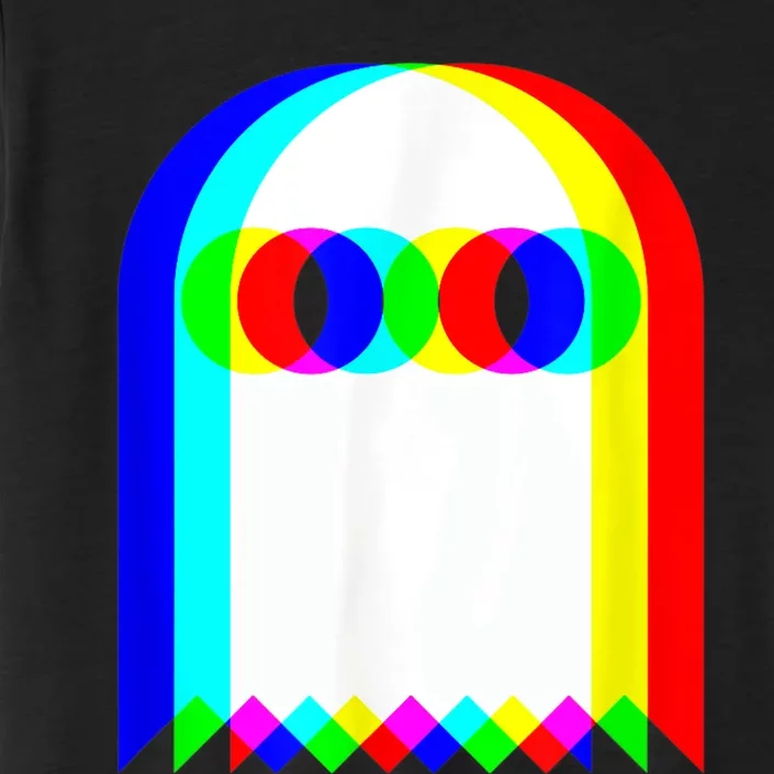 Ghost Trippy Vaporwave Halloween Techno Rave EDM Music Party ChromaSoft Performance T-Shirt