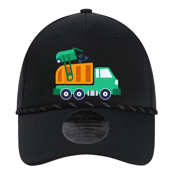 Garbage Truck Waste Recycle Trash Collector Earth Day Performance The Dyno Cap