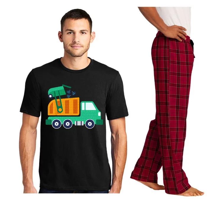 Garbage Truck Waste Recycle Trash Collector Earth Day Pajama Set