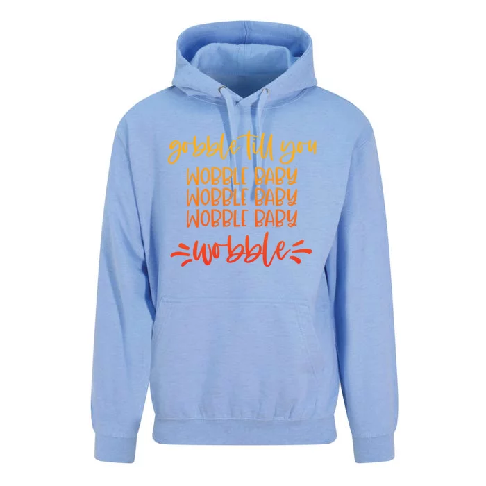 Gobble Till You Wobble Great Gift Unisex Surf Hoodie