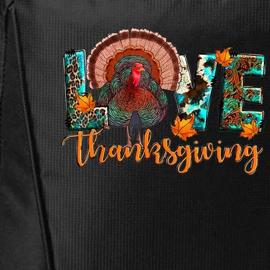 Gobble Til You Wobble Outfit Thanksgiving Love Gift City Backpack