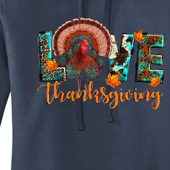 Gobble Til You Wobble Outfit Thanksgiving Love Gift Women's Pullover Hoodie