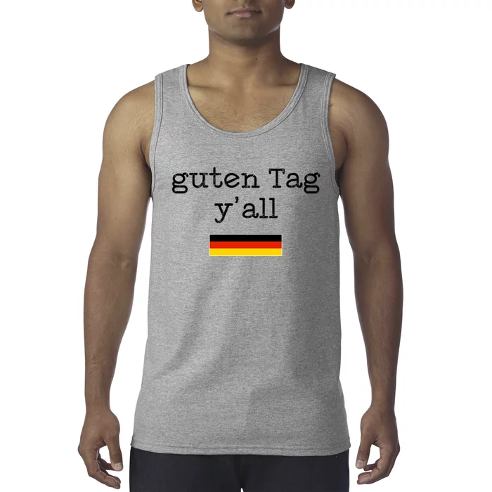 Guten Tag Y'all Beer Lover October Beer Festival Oktoberfest Gift Tank Top