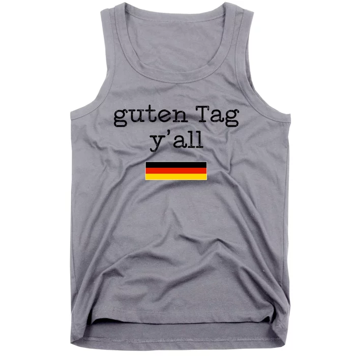 Guten Tag Y'all Beer Lover October Beer Festival Oktoberfest Gift Tank Top