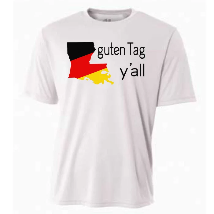 Guten Tag YAll Bavaria Louisiana Oktoberfest Tag Yall Cooling Performance Crew T-Shirt