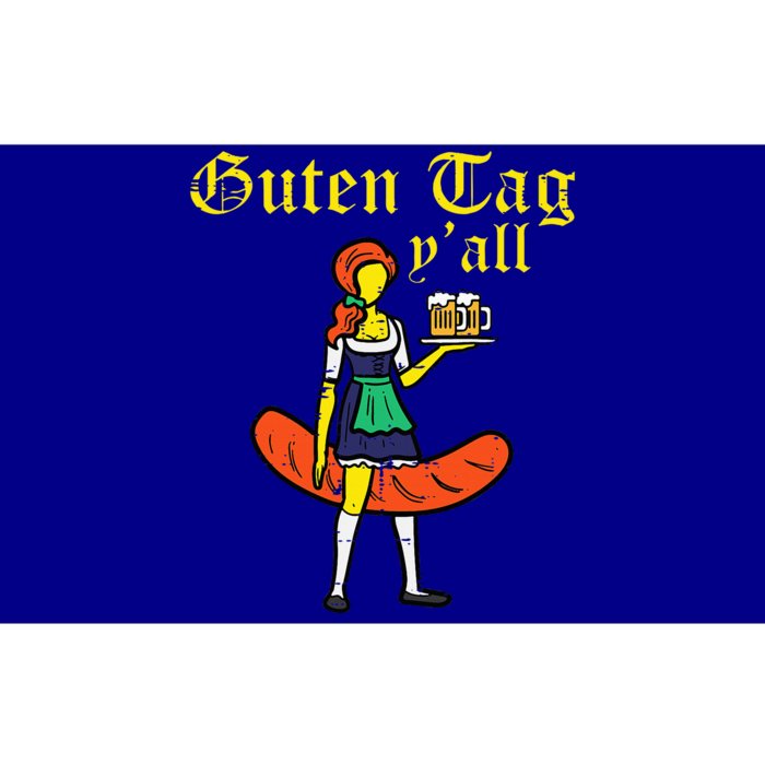 Guten Tag Yall Drindl Bratwurst Oktoberfest Costume Bumper Sticker