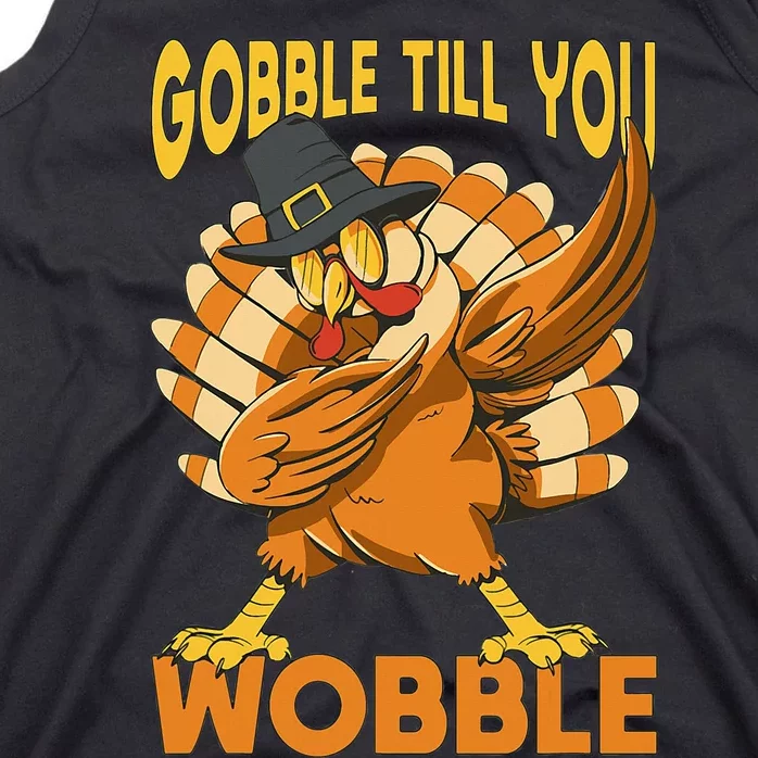 Gobble Till You Wobble Turkey Tank Top