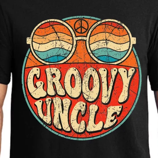 Groovy Uncle 70s Aesthetic Nostalgia 1970's Retro Uncle Pajama Set