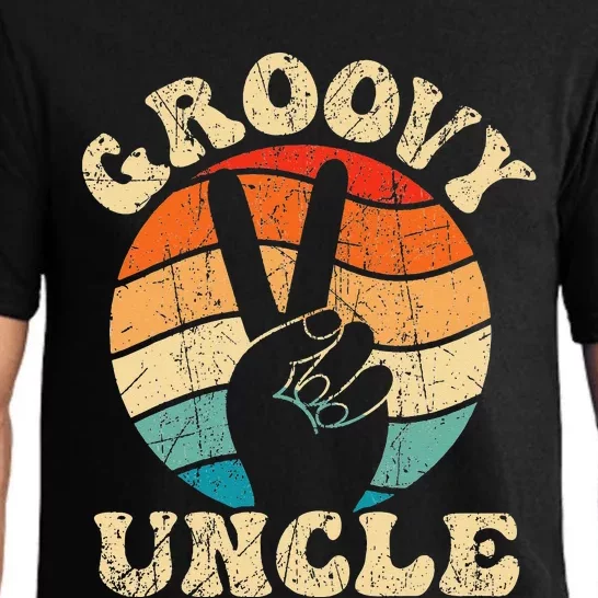 Groovy Uncle 70s Aesthetic Nostalgia 1970's Retro Uncle Pajama Set