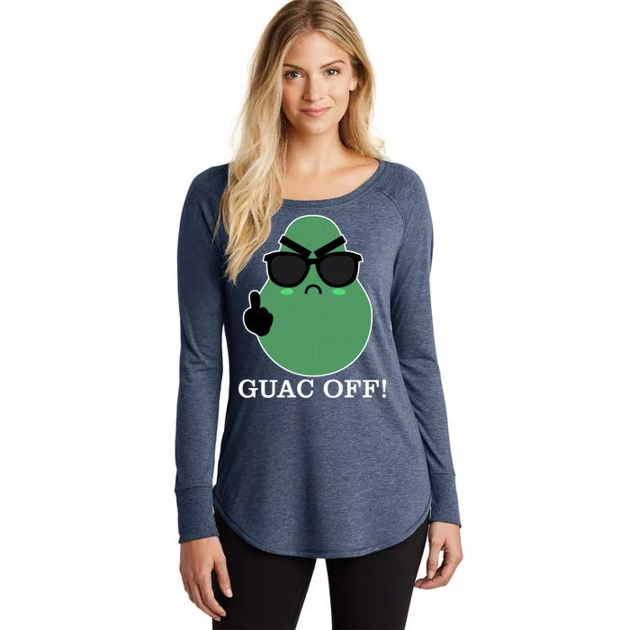 Guac Off Women's Perfect Tri Tunic Long Sleeve Shirt