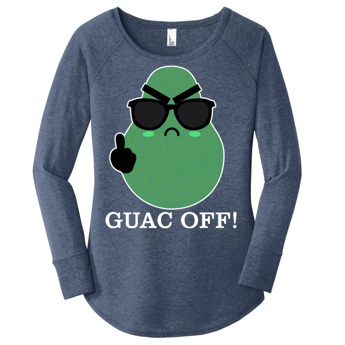 Guac Off Women's Perfect Tri Tunic Long Sleeve Shirt