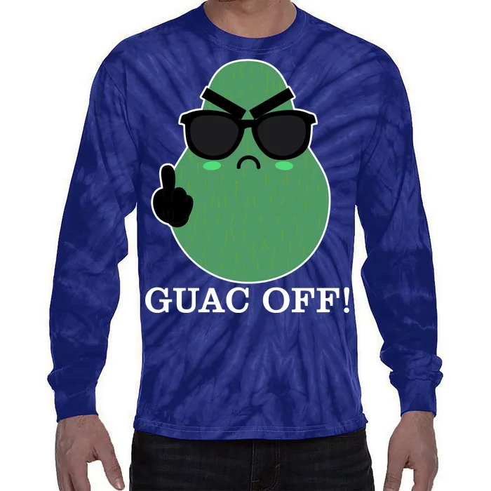 Guac Off Tie-Dye Long Sleeve Shirt