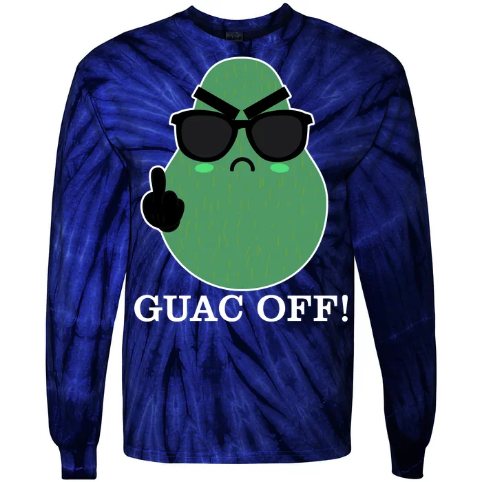 Guac Off Tie-Dye Long Sleeve Shirt